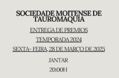 Jantar da Entrega de Prémios da temporada de 2024